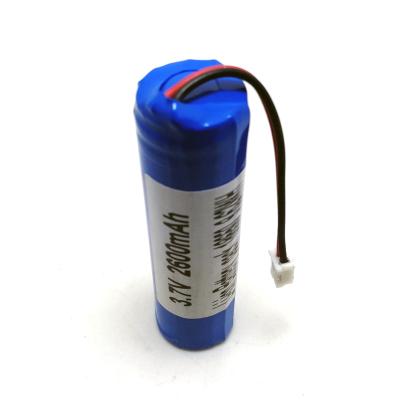 China Rechargeable toys 3.7V 18650 3200mAh /3400mah lithium ion battery pack with bms and connector for sale