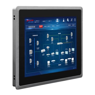 China Application Linux System 10.1 Inch PCAP Panel PC Computer Industrial Touch Screen J1900CPU for sale