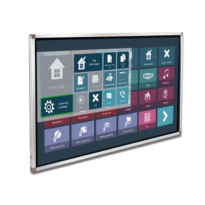 China Indoor Wall Mounted Kiosk Windows I7 White Panel Digital Touch Screen 10 Point for sale