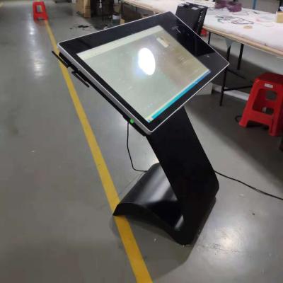 China Good Price Indoor 43 Inch Floor Stand PCAP Interactive Capacitive Touch Kiosk Screen Monitor With I3 CPU for sale