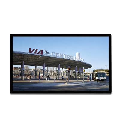 China 49 Inch Wall Mount Digital Wall Display Signage 4k Advertising LCD Display With System Android OS 2G Ram for sale