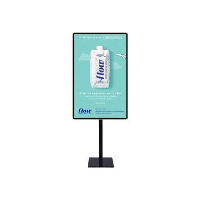 China Outdoor signage lightbox touch screen kiosk double sided outdoor digital signage for sale