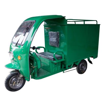 China Closed electric cargo tricycle truck body cargo tricycle electric cargo bike tricycle 3 wheel for sale