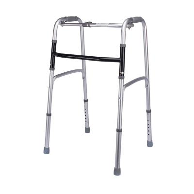 China High Quality Aluminum Adjustable 7 Levels Legs Elder Walker Rolling Aid Body Weight Support Walking Walker for sale