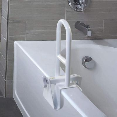 China stainless steel & rubber lowest price portable hospital grab bar rail bathroom shower handrail for sale