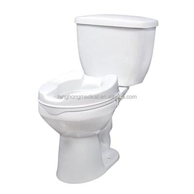 China High Quality Elder Care Products 2 Inch 4 Inch 6 Inch Raised Toilet Seat With Lid For The Disabled And Seniors 1010 for sale