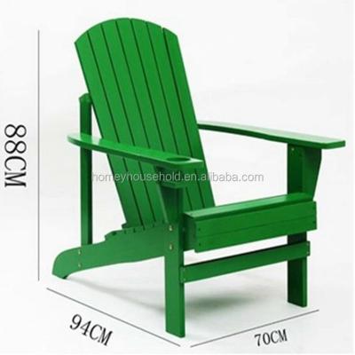 China Factory 2020L Best Selling Custom Eco-Friendly Logo Printed Solid Wood Outdoor Patio Lounge Adirondack Chair for sale