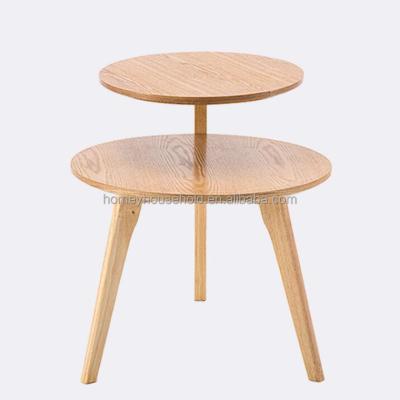 China Assembly Nordic Living Room End Table Auxiliary Creative Coffee Table Furniture Small 2 Layer Sofa Side Table for sale