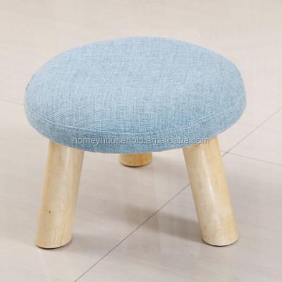 China Antique Toilet Sneak Small Round Stool Wooden Furniture Dropship for sale