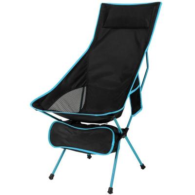 China Modern Tianye light weight large high back aluminum frame accessories moon camping chair for sale