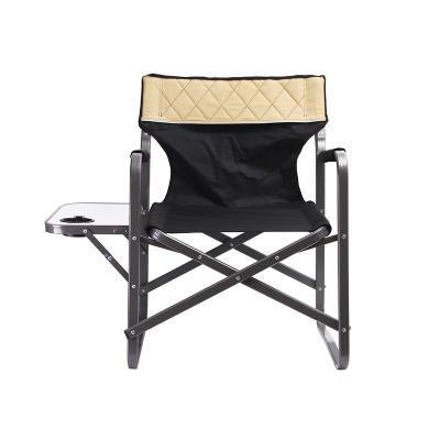 China Tianye Metal Beach Outdoor Portable Steel Side Table Folding Camping Manager Chair for sale