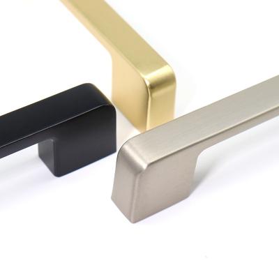 China Modern White Black Combination Chrome Gold Single Hole Knob Entry Handle/Exterior Handle Door Pull Handles for sale