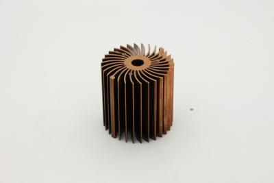 China AL6063-5 aluminum LED heat sink anodized heat sink for sale