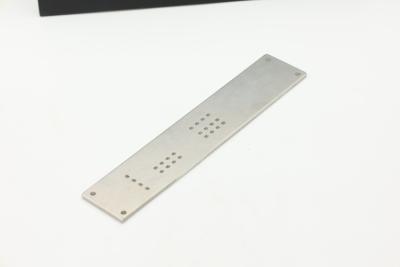 China AL6061 aluminum plate CNC customized riveting hardware stamping panel for sale