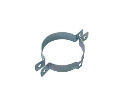 China Customized CNC Stainless Steel Pipe Supports Sheet Metal Metal Tube Clamps for sale