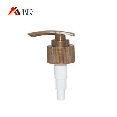 China Non Spill Cosmetic Wholesale Plastic Amber Dispenser Lotion Pump 28/410 For Bottles for sale