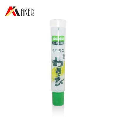 China Food Customized Design 30ml 40ml 50ml Plastic Tubes Tubing Sealer Hanger for sale