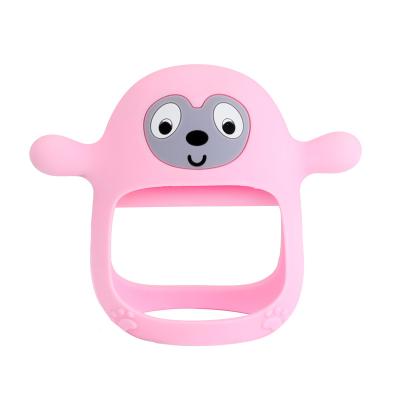 China Wholesale Non-Toxic Food Grade Silicone Baby Teether Toy Custom Baby Teething Teether Toys for sale