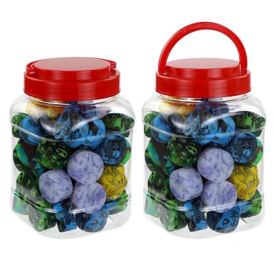 China 5ml Silicone Container Sustainable Plastic Jar Canned Storage Box Mini Portable Wholesale for sale