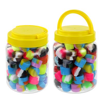 China Wholesale cheap price viable 2ml silicone container and large capacity plastic jar storage box for sale