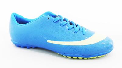 Cina Le scarpe Shinning impermeabili di calcio dell'interno della gioventù dell'unità di elaborazione hanno personalizzato il blu in vendita