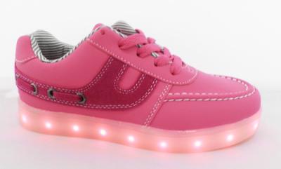 Chine L'éclairage unisexe de couples de femmes lumineuses chausse les chaussures plates d'éclairage d'espadrilles à vendre