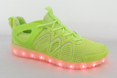 China Unisex Rechargeable Light Up Flashing Shoes With Lights For Adult for sale