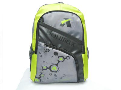 China Design Nylon Sport backpack With Yellow / Black Side Pockets In Nylon For Travel for sale