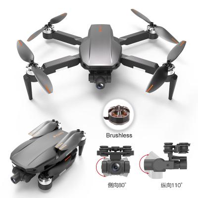 China 2022 Mode Headless i4 Drone 4K Motor Aerial Photography 2 Axis Brushless Gimbal Foldable Smart Drone 26mins Long Battery Life for sale