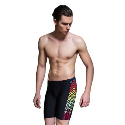 China 2022 breathable new style color printing on both sides simple and comfortable competitive men'swimming trunks for sale