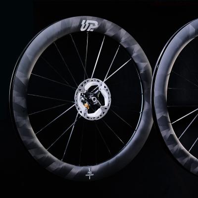 China Road Bikes Pro C60 700c Road Bike Carbon Fiber Wheelset Bike Wheels Anvil And Tubular for sale