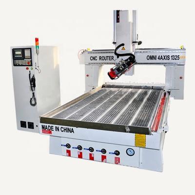 China Factory New Jinan 4 Axis Cutter Head High Precision CNC Wood Router for sale