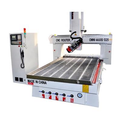 China Hot Selling CNC 4 Axis Energy Saving Machinery Repair Shops CE Certification New Mechanical Engraving Machine for sale