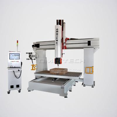 China Hotels Jinan OMNI Woodworking Machine 1325 5 Axis CNC Router for sale