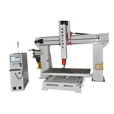 China Machinery Repair Shops Factory Direct Sales High Precision 5 Axis Wood CNC Engraver for sale