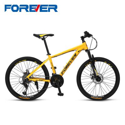 China Flat Earth FOREVER 24 Inch 27 Speed ​​Student Mountain Bike Bicycle Ride On Car Cycling Bicicleta for sale