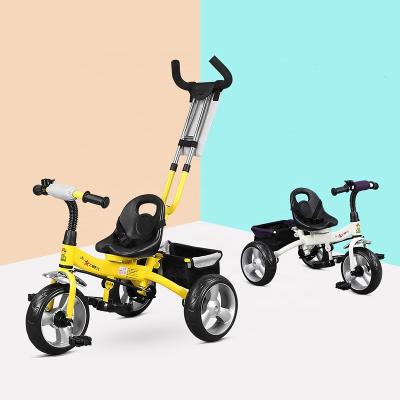 China FOREVER Comfortable High Carbon Steel Wholesale Children Kids Tricycle 3 Wheels Bike Recycling Ride On Car Toy for sale