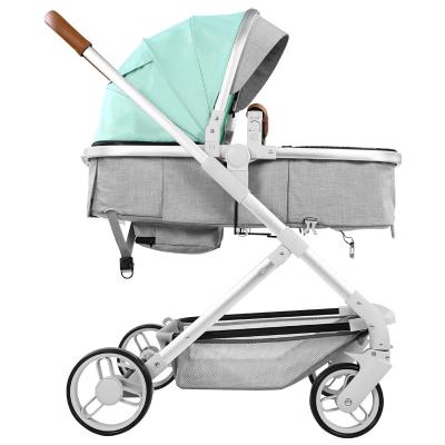 China FOREVER 508 Luxury Newcomer Light Foldable And Aluminum Alloy Frame Cool Baby Pram Style With Big Basket Baby Stroller for sale