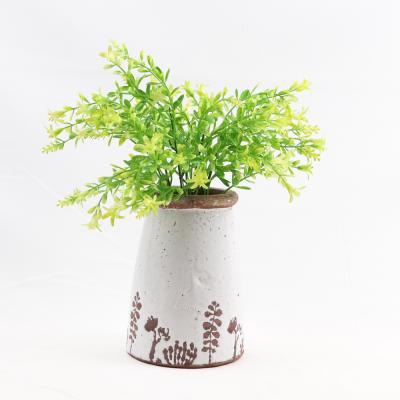 China Wholesale 2022 New Design China Plastic 7 Branches Water Grass Artificial Plants Decoration Manufacturer for sale