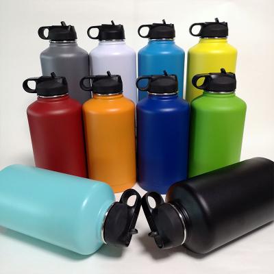 China Viable No MOQ Double Wall Vacuum Tea High Quality Stainless Steel Thermos Flask Insulated With Powder Coating for sale