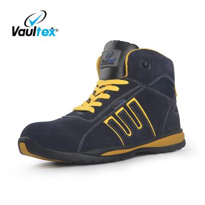 China Vaultex S3 Anti-Static Safety Genuine Leather Men's Work Rejects Water Proof Industrial Anti Super Steel Toe Brand Safety Shoes for sale