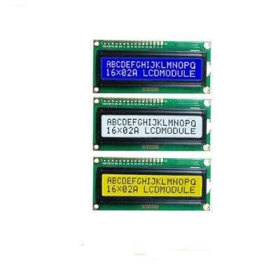 China factory supply lcd screen quality guarantee standard direct 1602 lcd screen voltage green yellow white blue optional 1602 lcd screen for sale