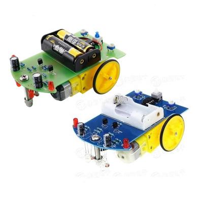 China D2-1 Smart Tracking Car Kit Line Car Parts Technology Production FLASHING Use For Arduino DIY Car for sale