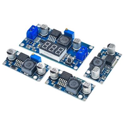 China Standard LM2596S DC-DC Converter DC Power Supply Module Adjustable Step-Down Board 3A 5A 75W 24V Male to Male 12 5V Converter for sale