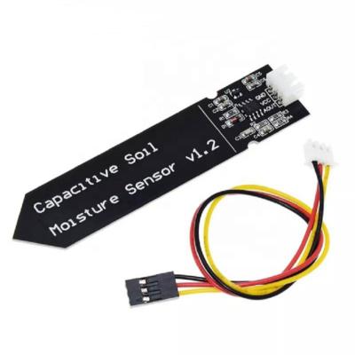 China Soil Moisture Sensor V1.2 Not Easy To Corrode Capacitive Type Wide Voltage Operation Use For Arduino DIY 10X10X5cm for sale