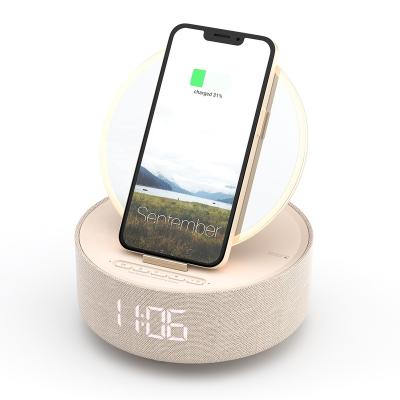 China Modern Chinese Manufacturer Sell New Product 6 In 1 BT Speaker With Wireless Charging for sale