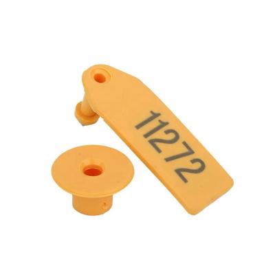 China Farms RFID Identification Ear Tags For Cow Cattle With Number Printing for sale