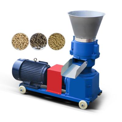 China Animal Feed Pellet Production Farm Animal Feed Mill Pellet Extruder Machine Household Use Floating Fish Feed Pellet Processing Machine for sale