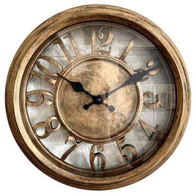 China Antique Style 2020 High Quality Retro Wall Clocks Quartz Plastic Type Clock Wall Clock For Sale for sale