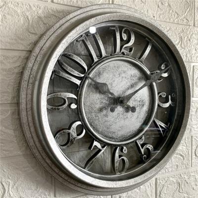 China Antique style 13 inch factory price the most popular promotional clocks quartz retro design wall clocks for sale for sale